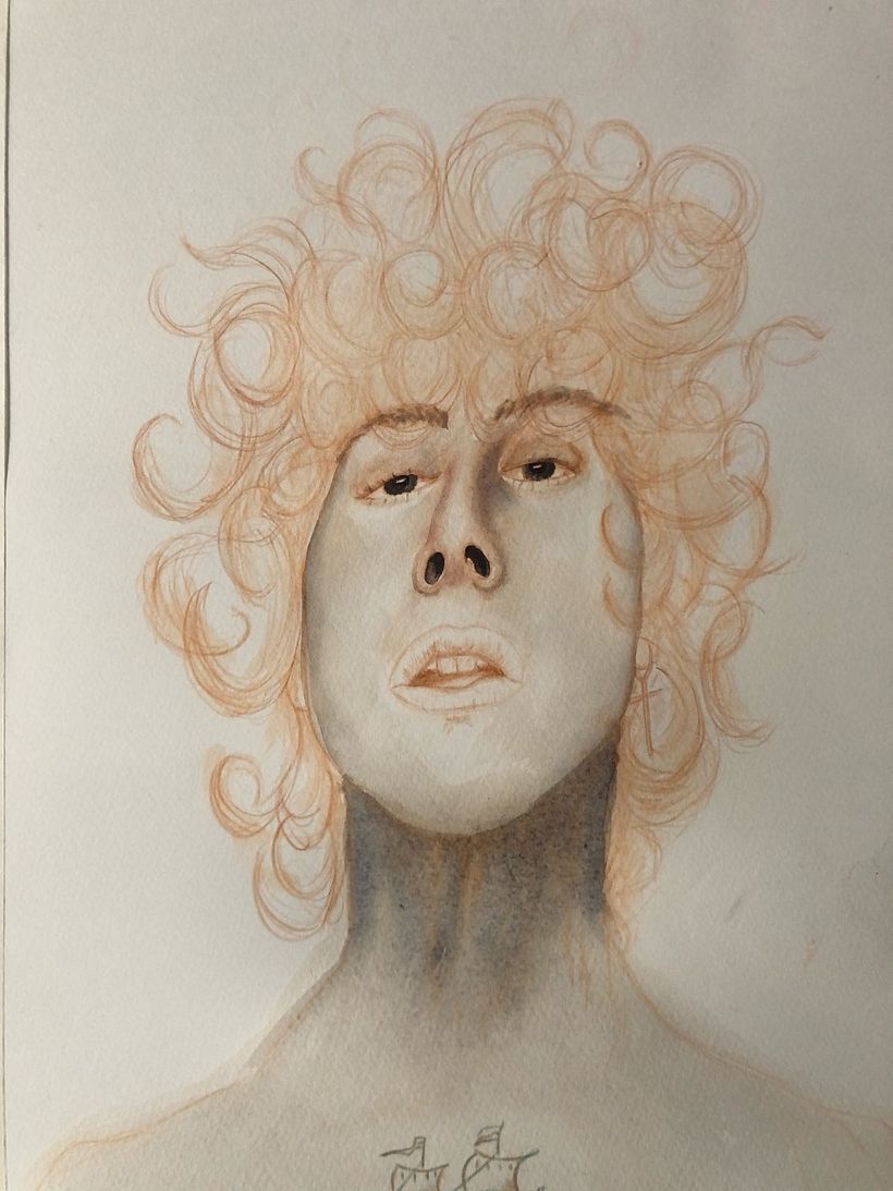 Mi Proyecto del curso: Caricatura en acuarela 8