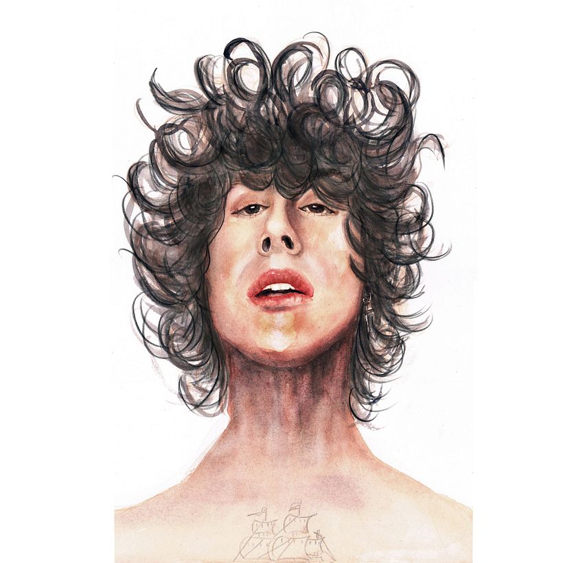 Mi Proyecto del curso: Caricatura en acuarela 12