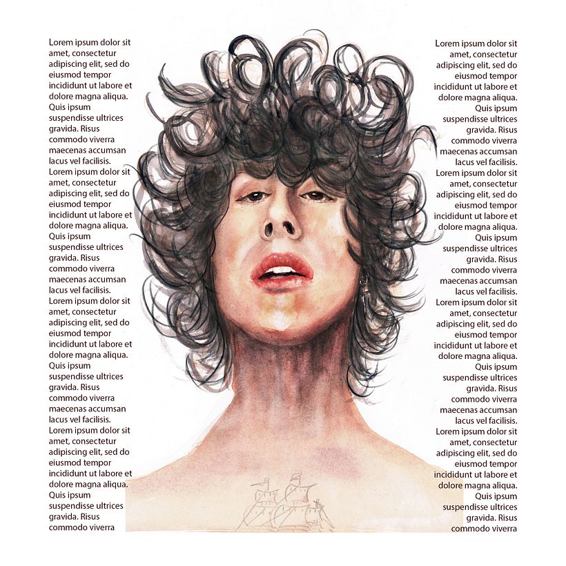 Mi Proyecto del curso: Caricatura en acuarela 13