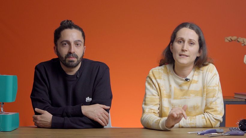 Urko Martinez and Sandra Liberal are the founders of Lantoki