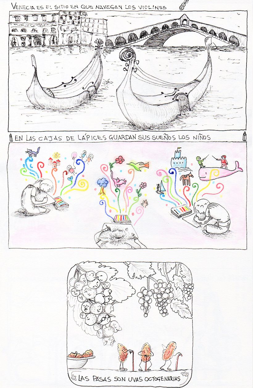 My project in Creative Drawing Techniques for Beginners course 3