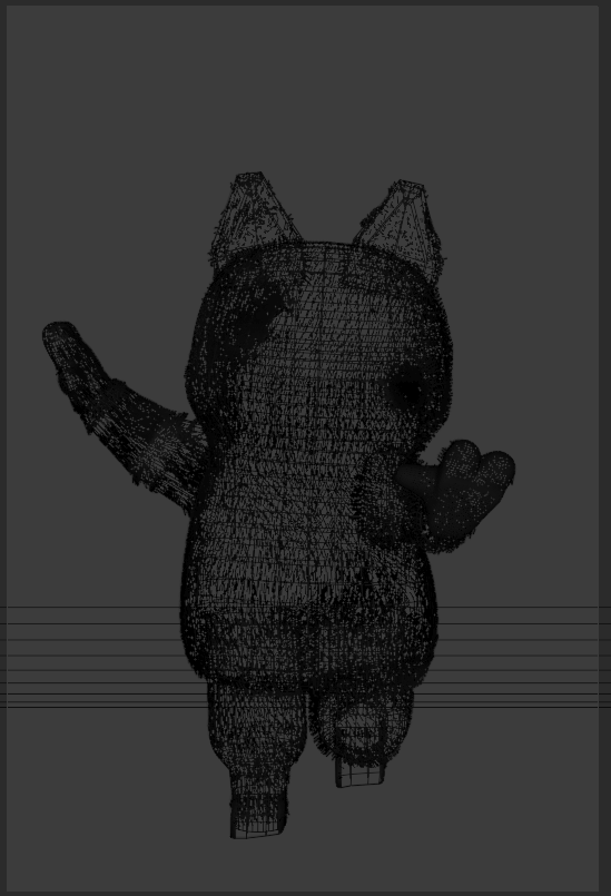 WIRE FRAME PERSONAJE