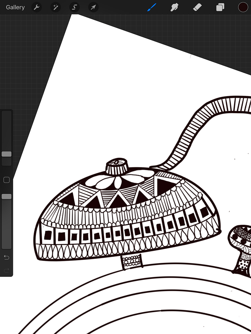 My project in The Art of Mandala Drawing: Create Geometric Patterns course 7