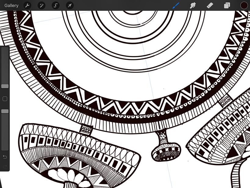 My project in The Art of Mandala Drawing: Create Geometric Patterns course 9