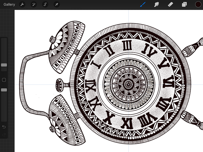 My project in The Art of Mandala Drawing: Create Geometric Patterns course 13