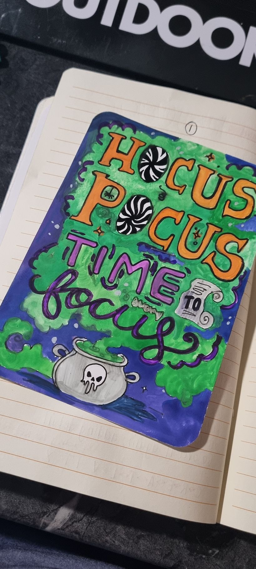 My project in Creative Doodling and Hand-Lettering for Beginners course 2