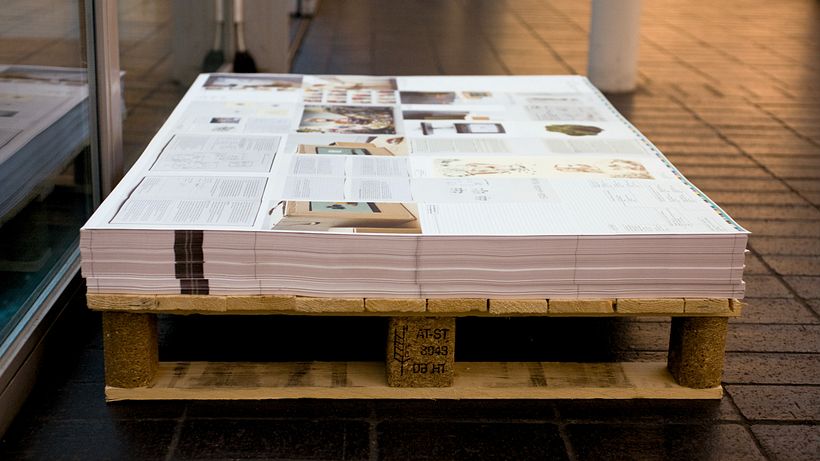 The catalogues arrived as a thousand uncut, unfolded sheets direct from the printing press