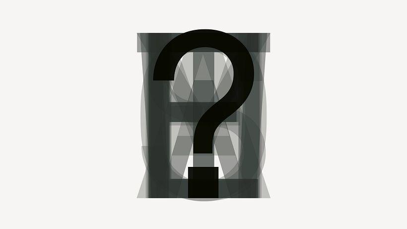 For an exhibition that questioned our identity, an identity that had collapsed into a single symbol