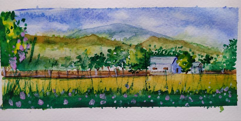 Mi Proyecto del curso: Cuaderno de viaje en acuarela 4