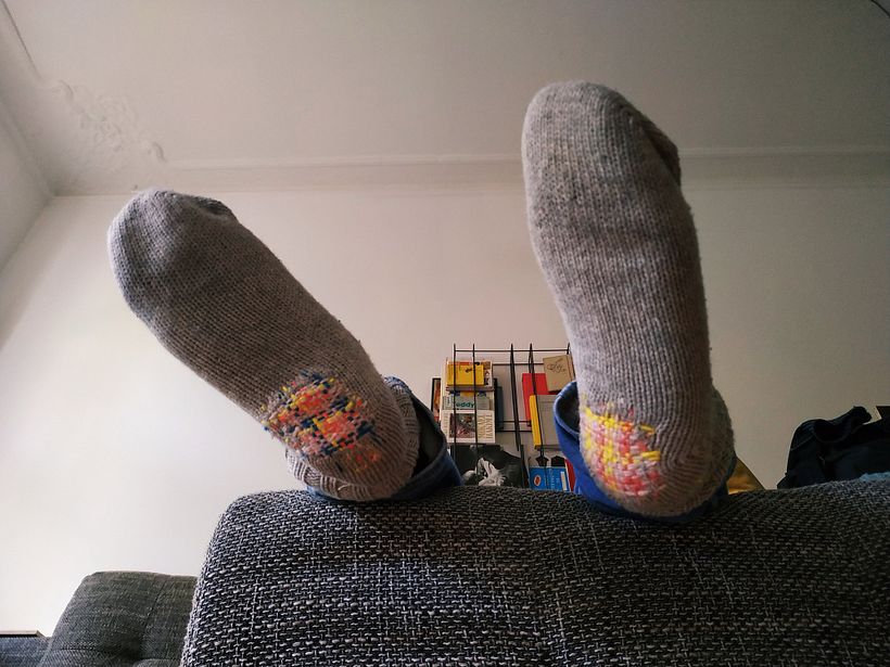 Mein Kursprojekt: Visible Mending: verleihe deiner gestrickten Kleidung Farbe 2