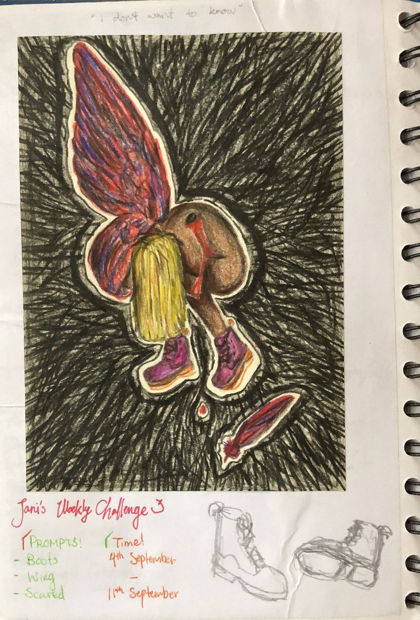 When I ran out of ideas, I just get inspired by prompts, it's fun!