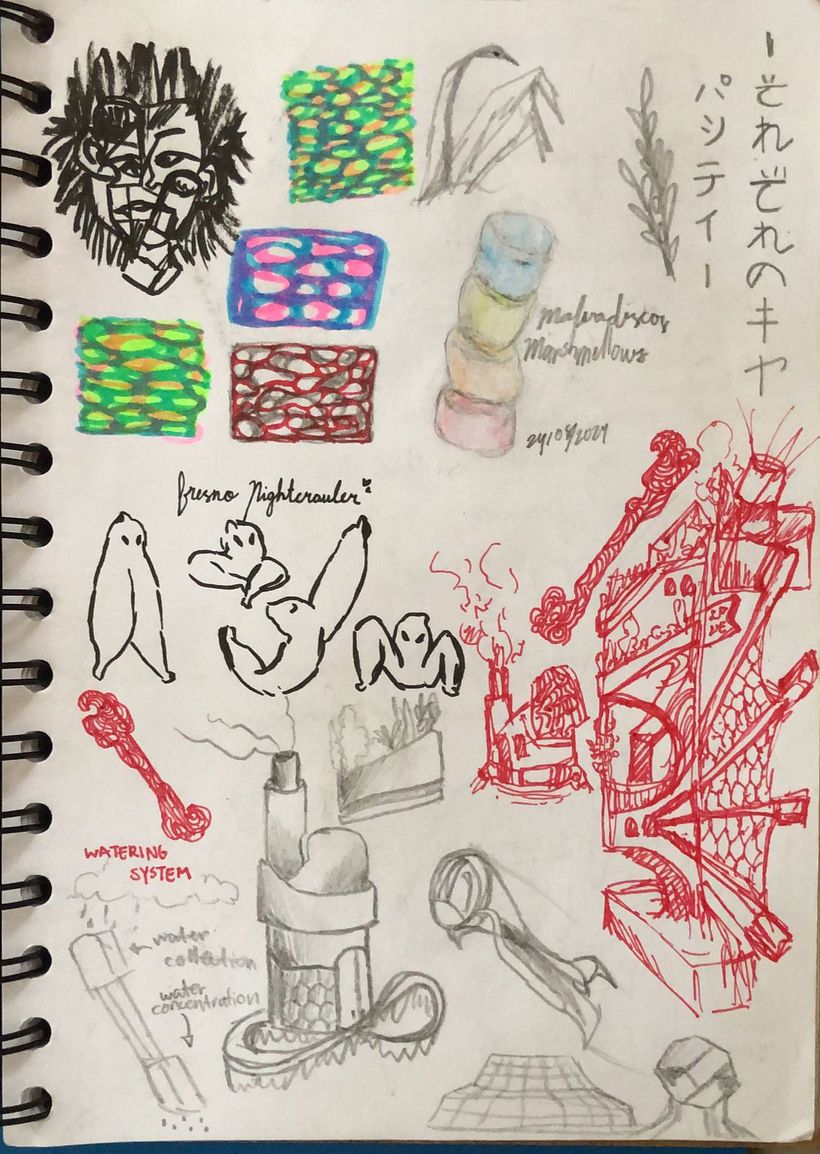 Not everyday I sketch a whole page, somtimes I would do a little little drawing