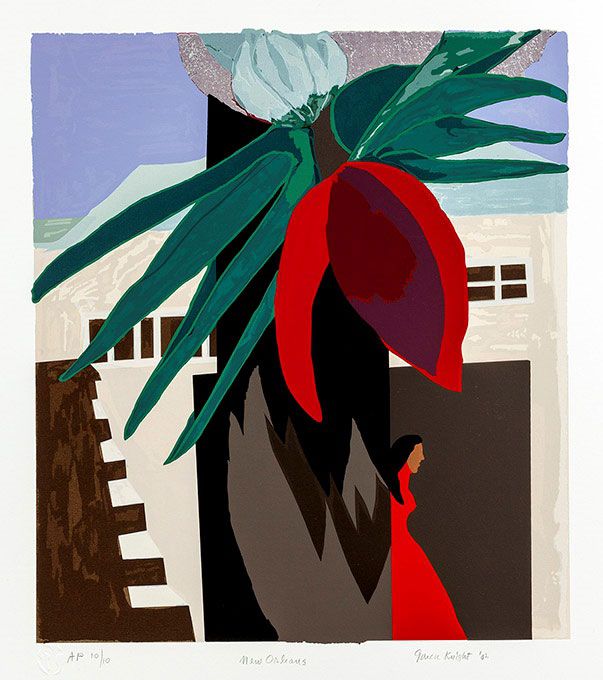 Pintura de la artista Gwendolyn Knight.