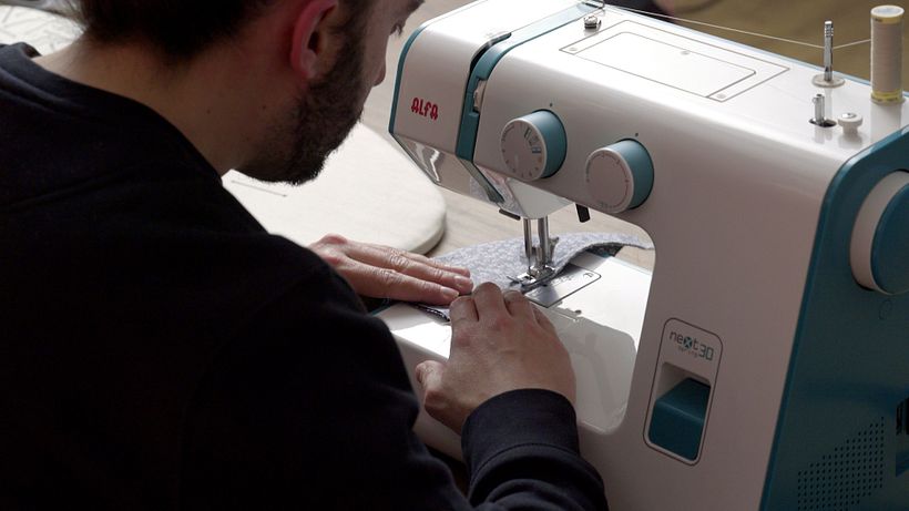 Set the stitch length to 2.5
