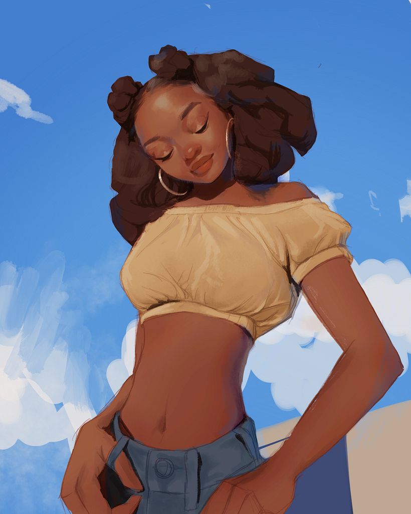 Blue sky | Photo study 3