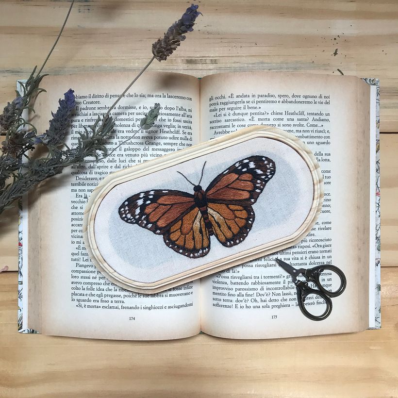 Meu projeto do curso: Técnicas de bordado realista 1