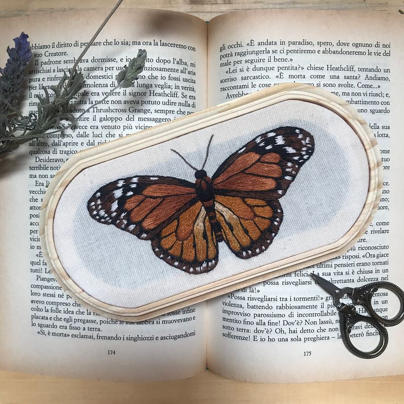 Meu projeto do curso: Técnicas de bordado realista 2