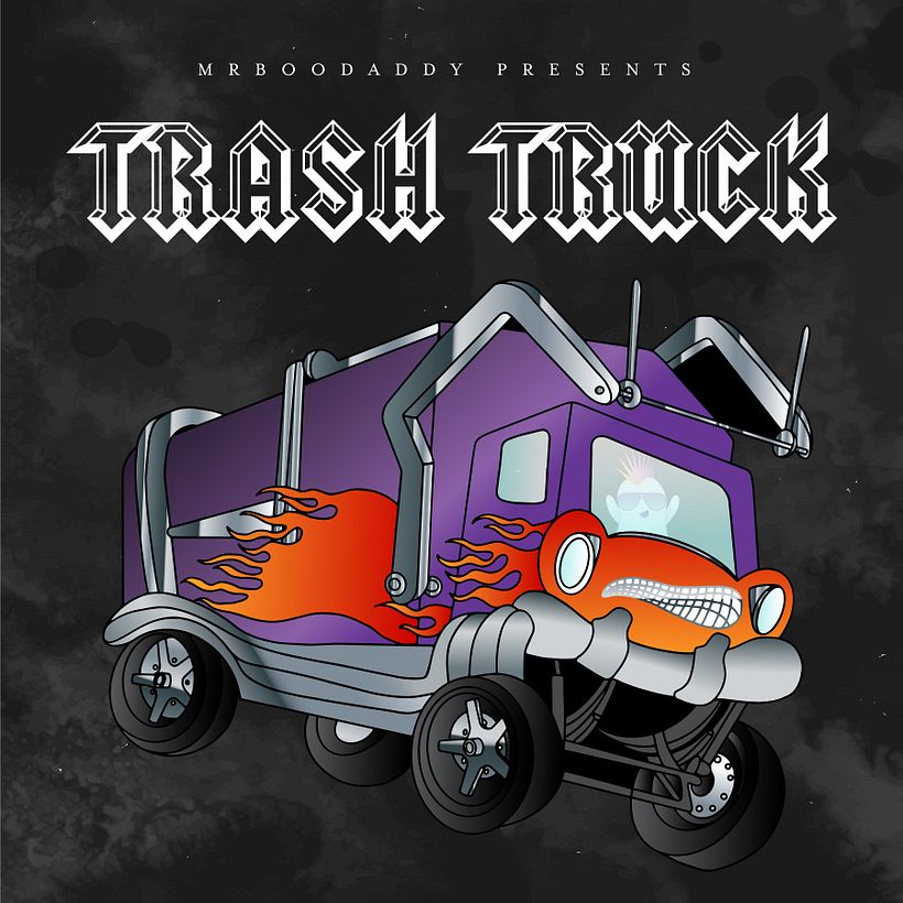 Album art for my album, Trash Truck