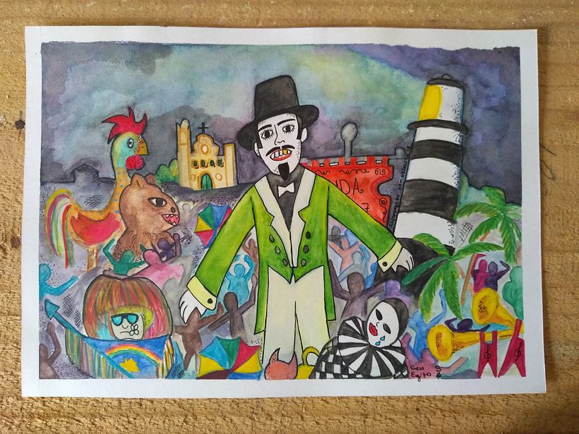 O Homem  da Meia noite, Carnaval de Olinda