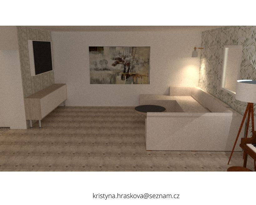 My project in Interior Renders with SketchUp and V-Ray Next course 3