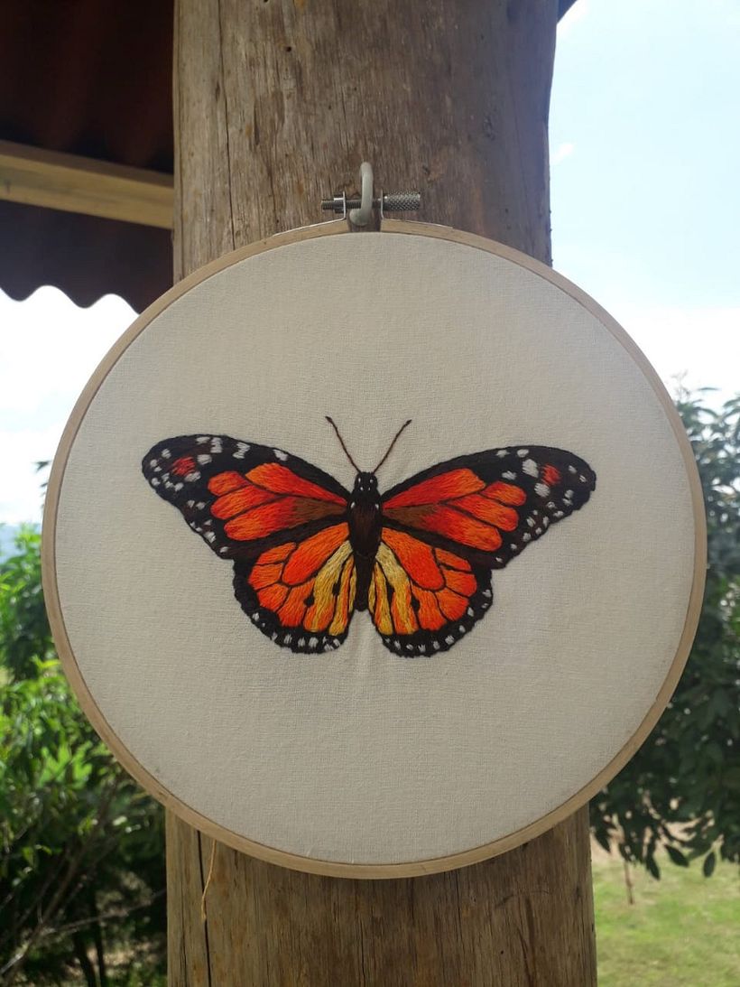 Mi Proyecto del curso: Técnicas de bordado realista 2