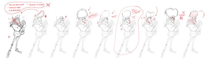Head sketches