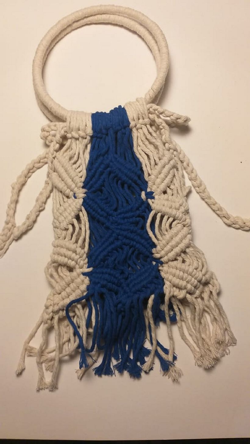 bolso en macramé 2