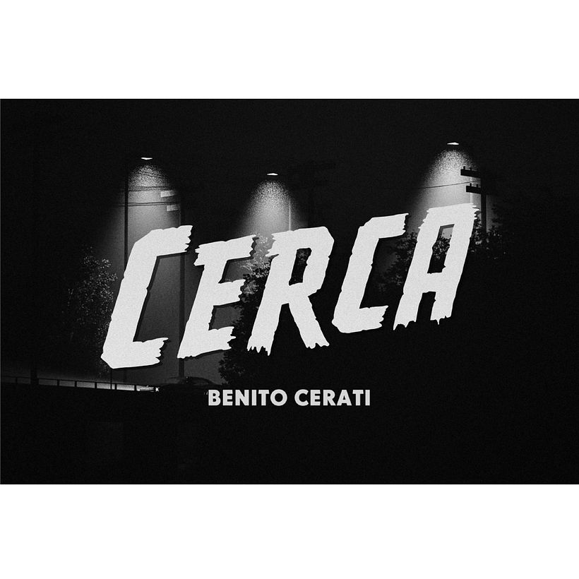 Lettering para títulos. Video Recital 'La Trampa' - Lettering