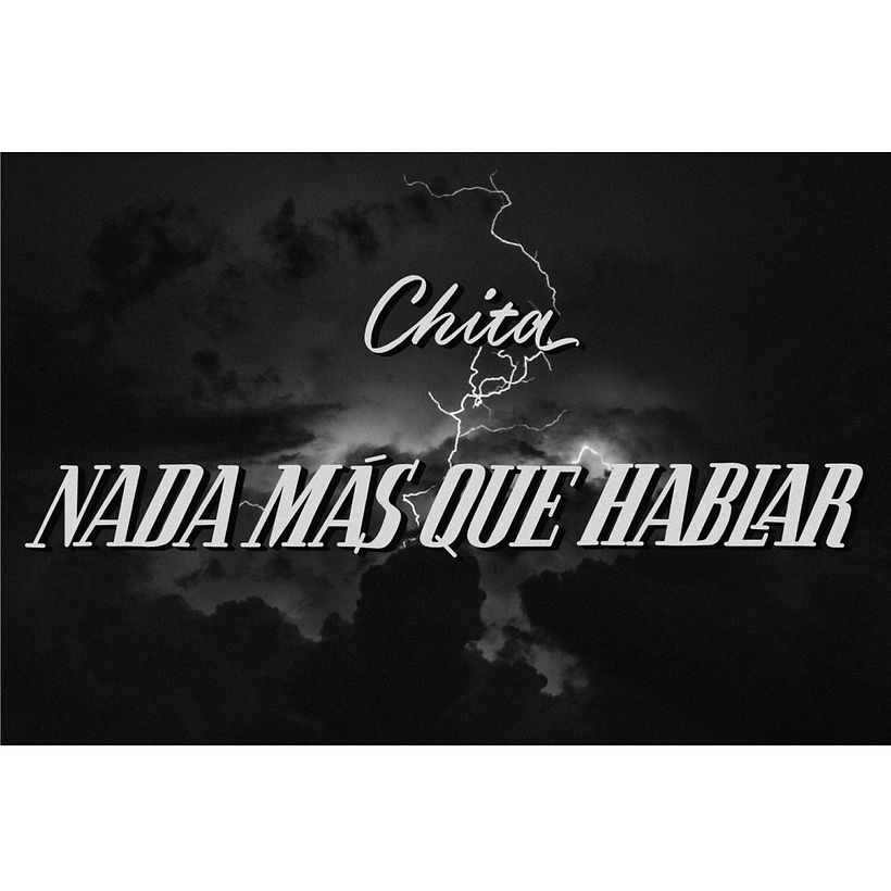 Lettering para títulos. Video Recital 'La Trampa' - Lettering