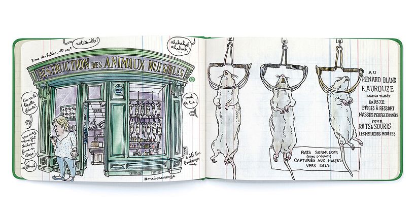 Travelbook of Paris - Illustration traditionnelle