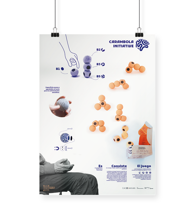 Carambola Initiative- Juego de apoyo cognitivo para la tercera edad/ panel
