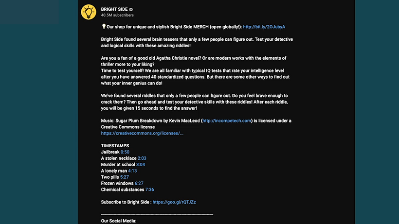 Enhance your Youtube description with keywords, tags, and video timestamps