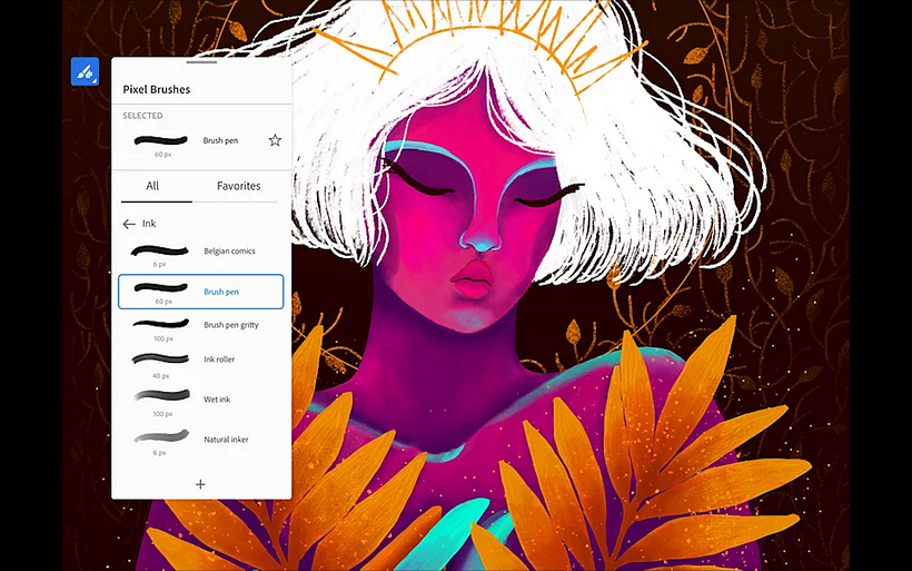 Discover the Adobe Fresco shortcuts that will speed up your process.