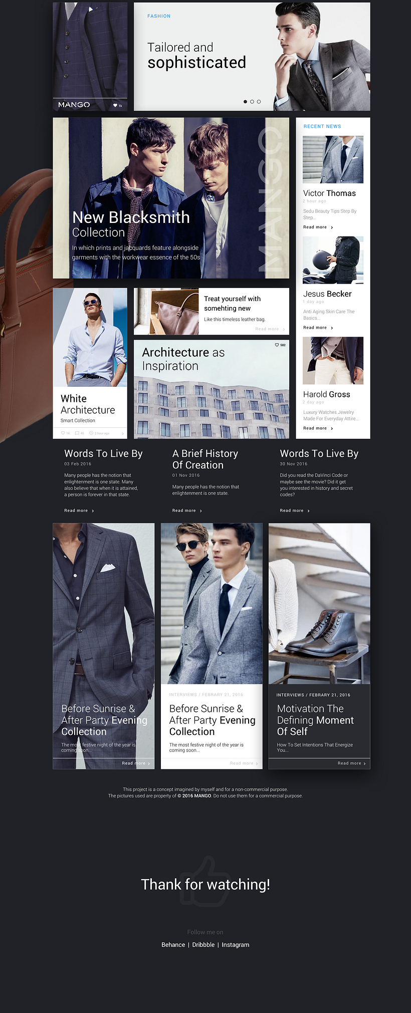 MANGO - UI KIT & Redesign 10