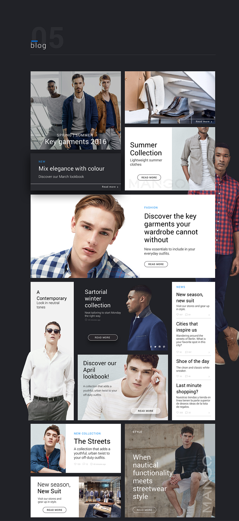 MANGO - UI KIT & Redesign 9