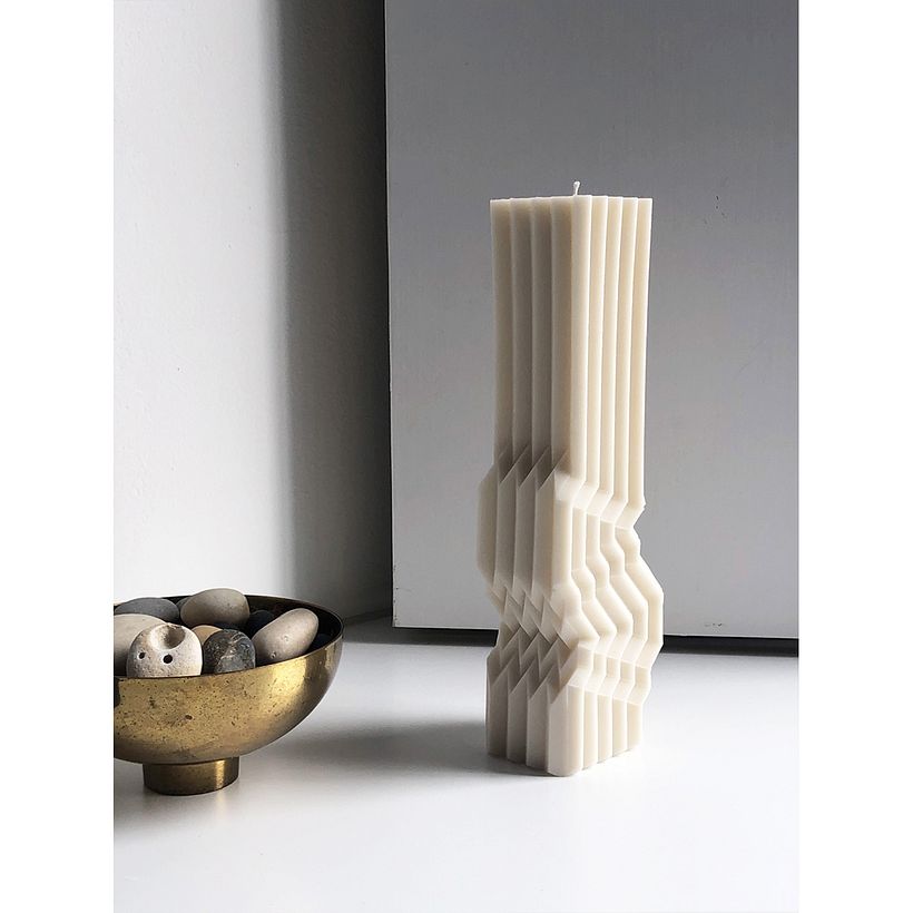 Pleat Candle