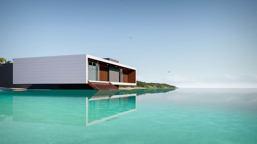 Floating Beach House 9