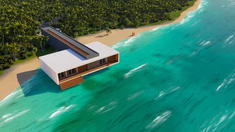 Floating Beach House 11