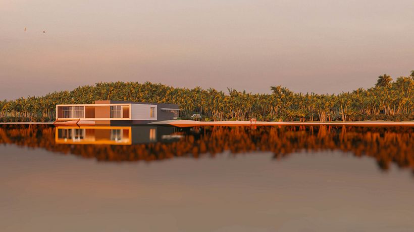 Floating Beach House 13