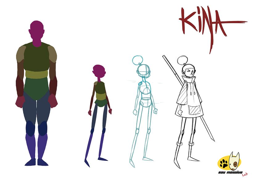My project in Introduction to Design of Characters for Animation and Video Games course 6