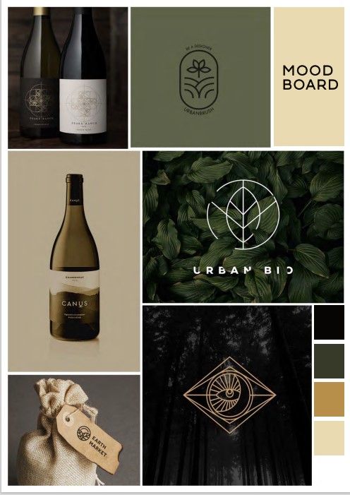 My project in Logo Design for Beginners course this is a college project that I did in which we had had to think of a fictional brand and design brand identity for it 3