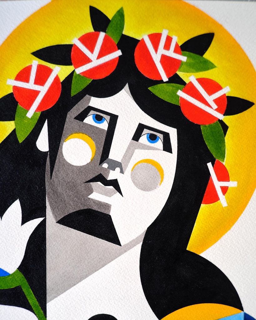 Santa Rosalia (detail)