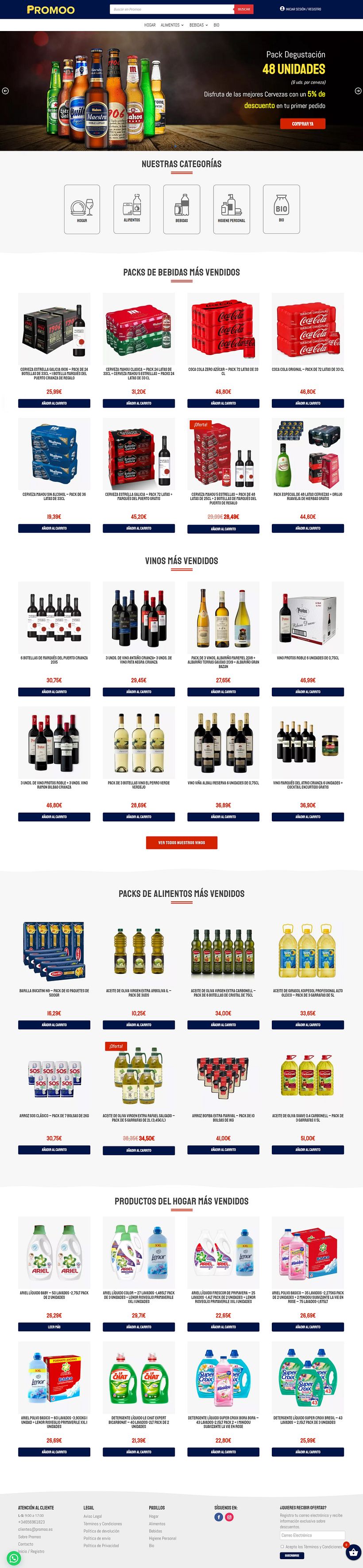 MarketPlace Dinámico de Alimentos y Bebidas 3