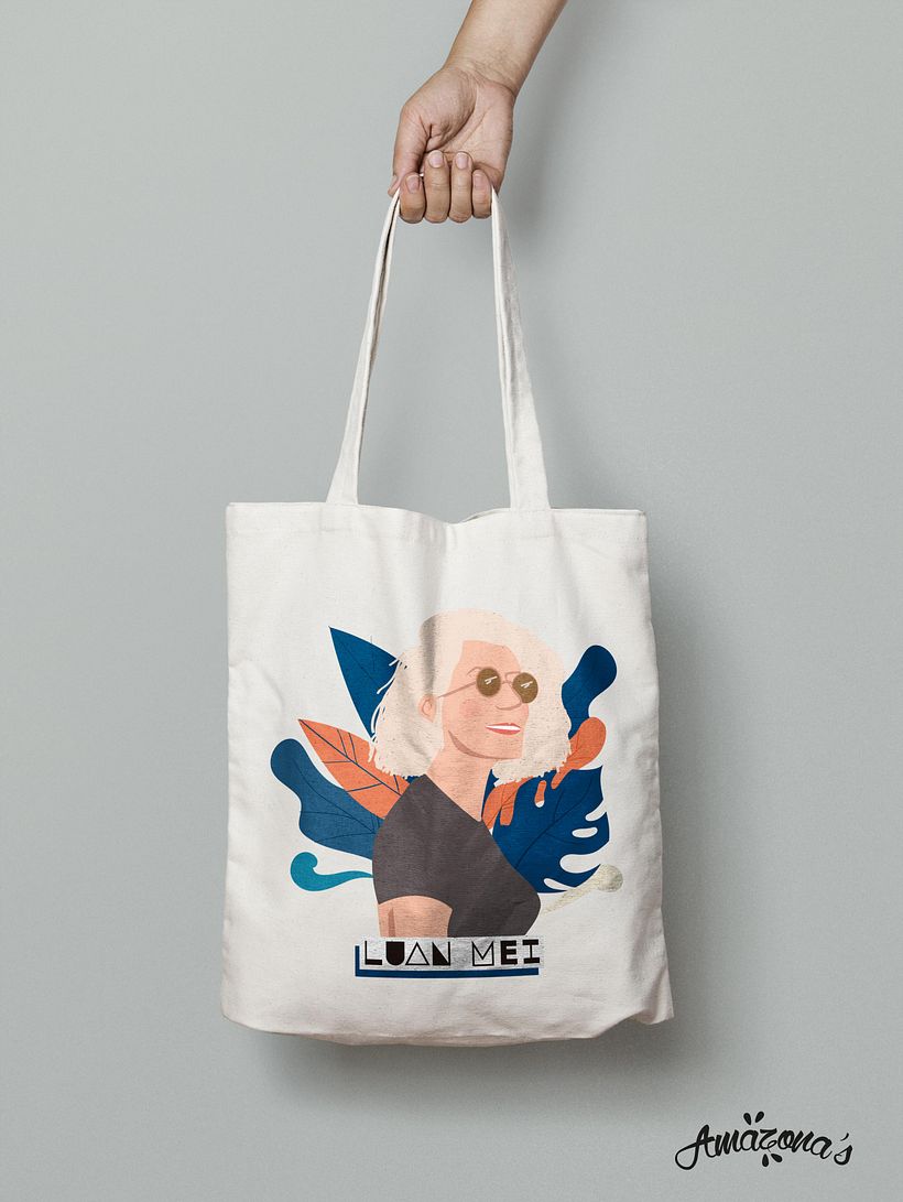 Amazona's  Live Session. Logo, Poster, Merchandising 6