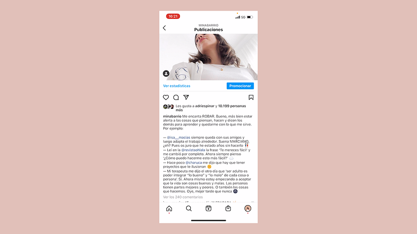 Great copy is 50% of your post.