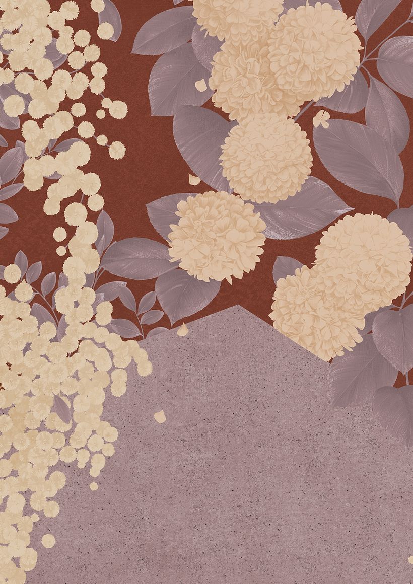 Sotatsu Spring Kunzite - Anna Glover textile Wallcovering