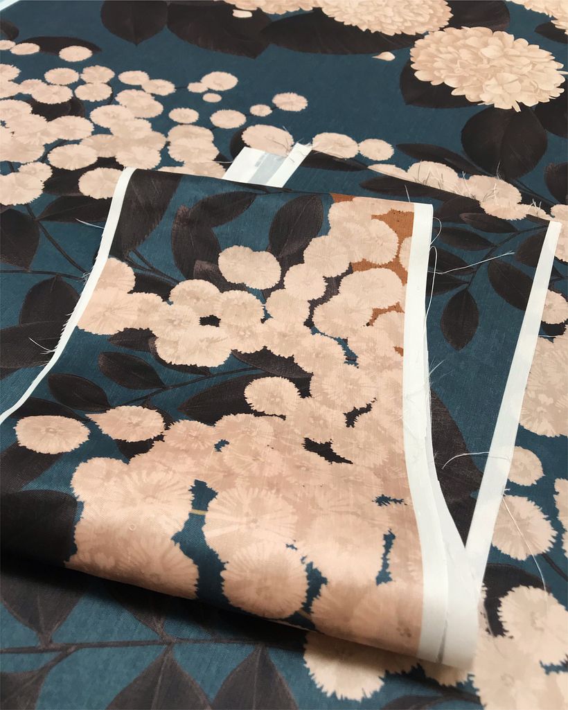 Sotatsu Spring Ochre - Anna Glover - Development samples