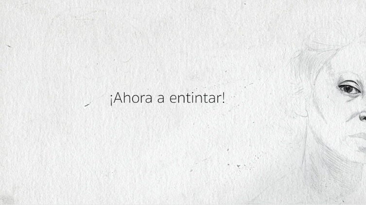 ¡Llegó la hora entintar! 