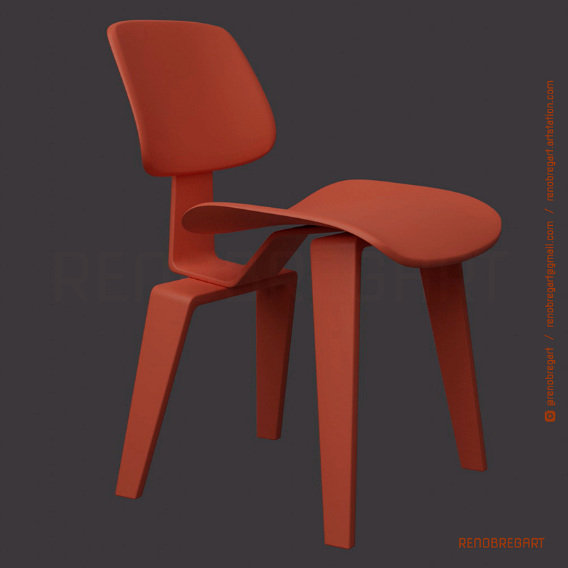 C. Eames Chair Mockup 1