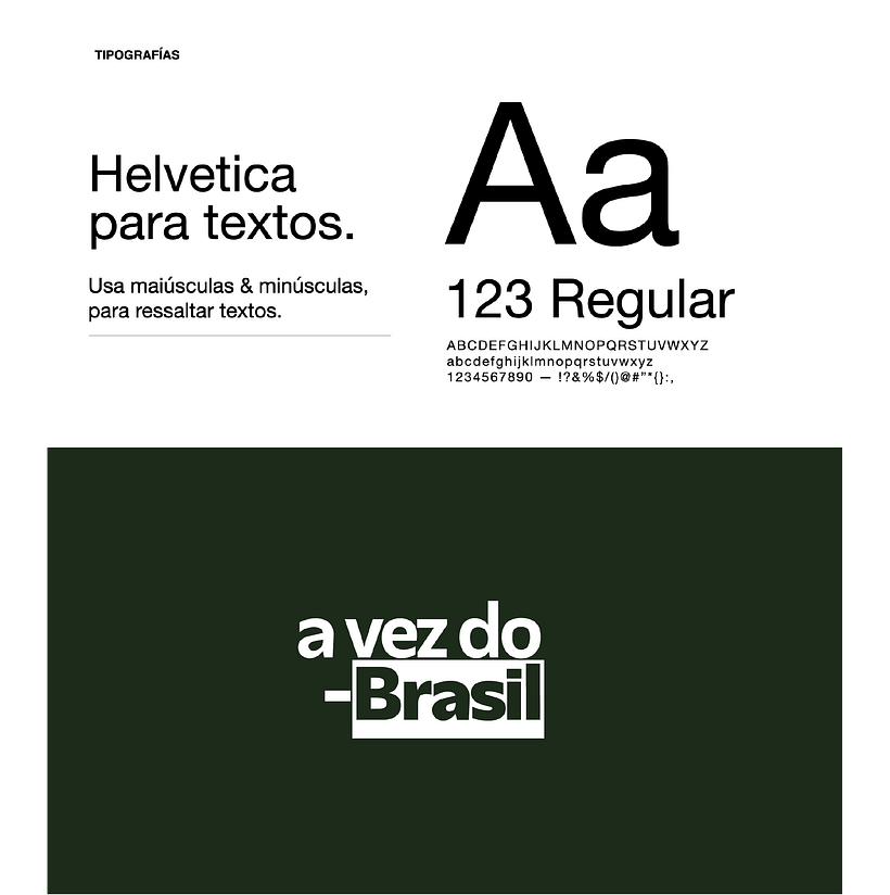 Meu projeto do curso: Apresentação de projetos de branding [a vez do Brasil] 9
